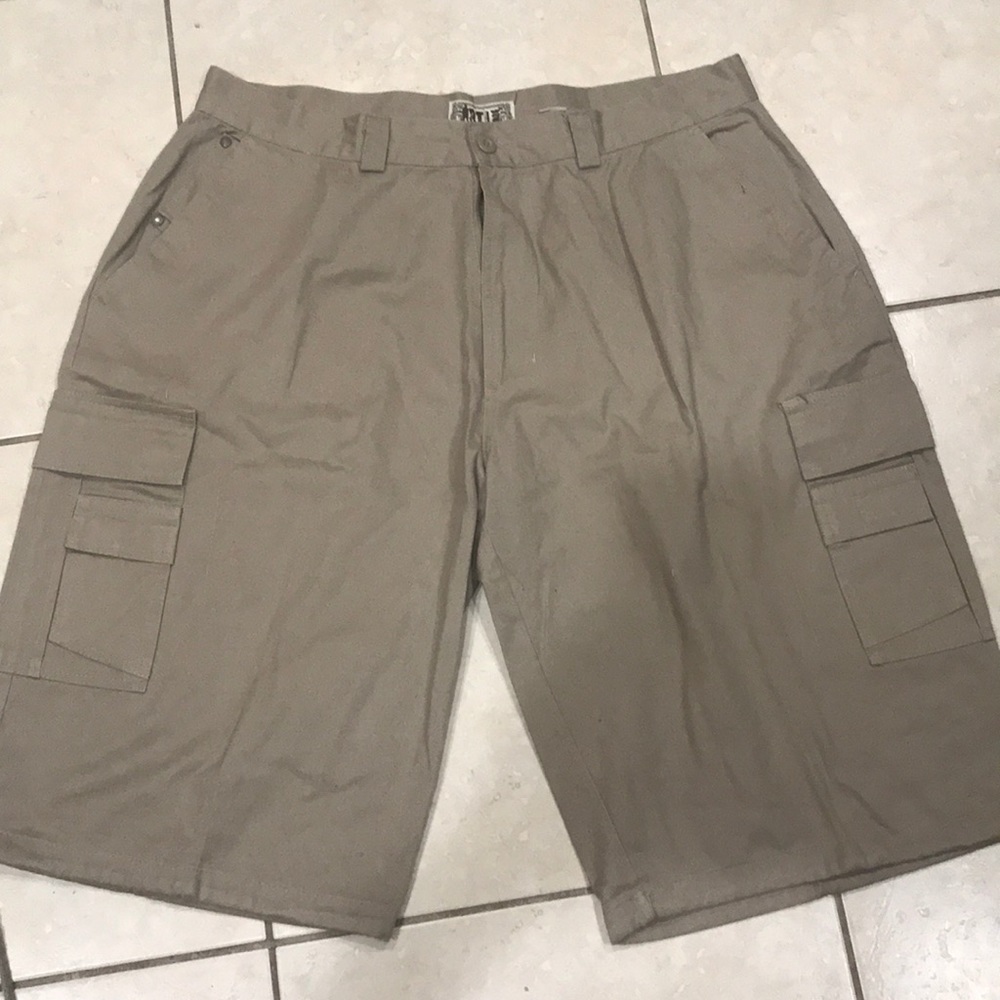 Khaki Cargo shorts size 40